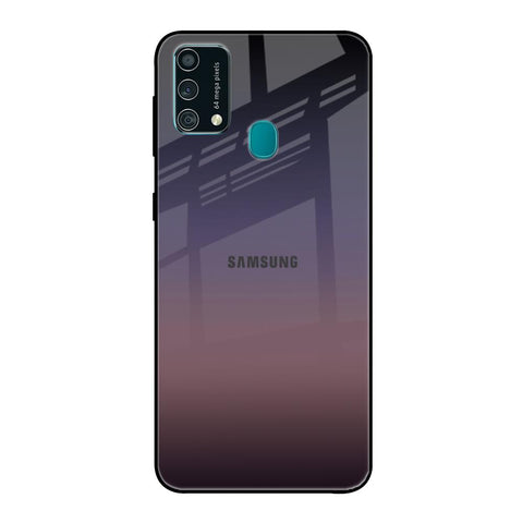 Grey Ombre Samsung Galaxy F41 Glass Back Cover Online