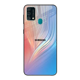 Mystic Aurora Samsung Galaxy F41 Glass Back Cover Online