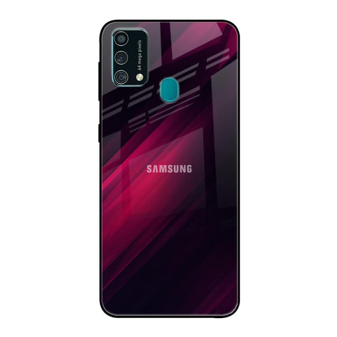 Razor Black Samsung Galaxy F41 Glass Back Cover Online