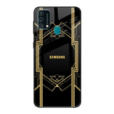 Sacred Logo Samsung Galaxy F41 Glass Back Cover Online