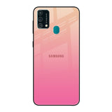 Pastel Pink Gradient Samsung Galaxy F41 Glass Back Cover Online