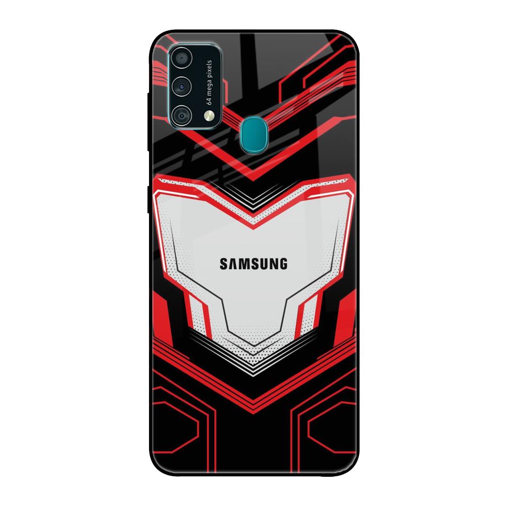 Quantum Suit Samsung Galaxy F41 Glass Back Cover Online