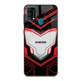 Quantum Suit Samsung Galaxy F41 Glass Back Cover Online