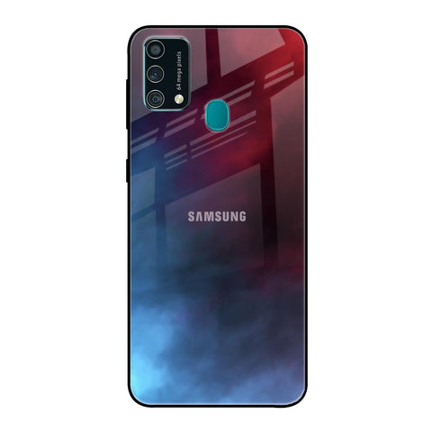 Smokey Watercolor Samsung Galaxy F41 Glass Back Cover Online