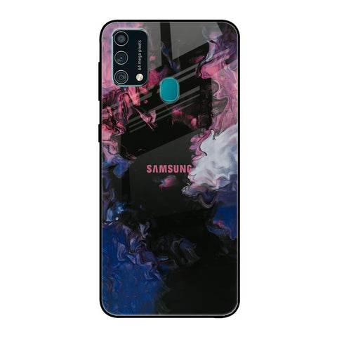 Smudge Brush Samsung Galaxy F41 Glass Back Cover Online