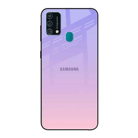 Lavender Gradient Samsung Galaxy F41 Glass Back Cover Online