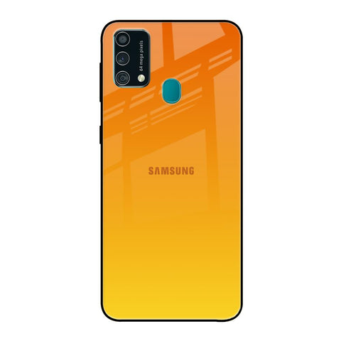 Sunset Samsung Galaxy F41 Glass Back Cover Online