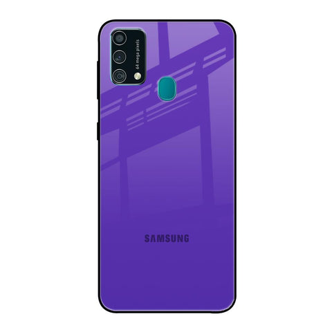 Amethyst Purple Samsung Galaxy F41 Glass Back Cover Online