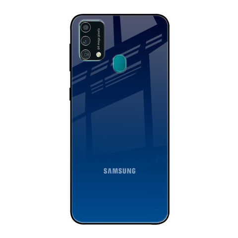 Very Blue Samsung Galaxy F41 Glass Back Cover Online