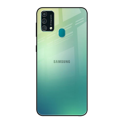 Dusty Green Samsung Galaxy F41 Glass Back Cover Online