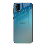 Sea Theme Gradient Samsung Galaxy F41 Glass Back Cover Online