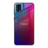 Magical Color Shade Samsung Galaxy F41 Glass Back Cover Online