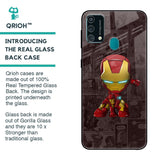 Angry Baby Super Hero Glass Case for Samsung Galaxy F41