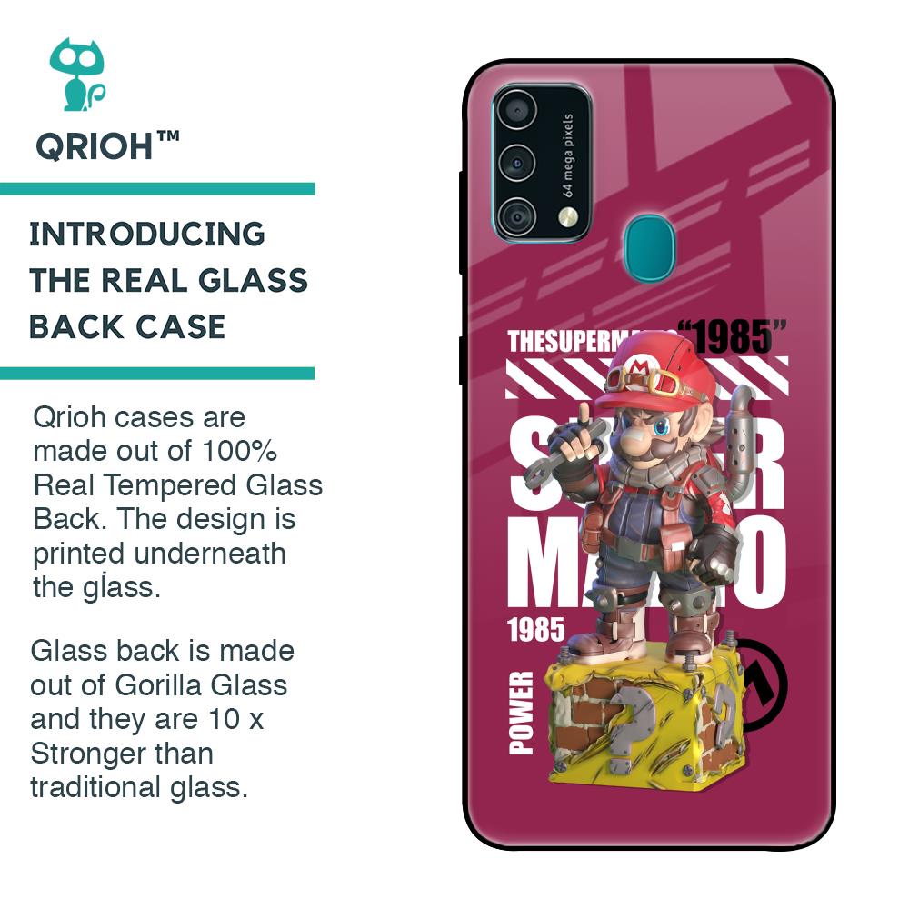 Gangster Hero Glass Case for Samsung Galaxy F41