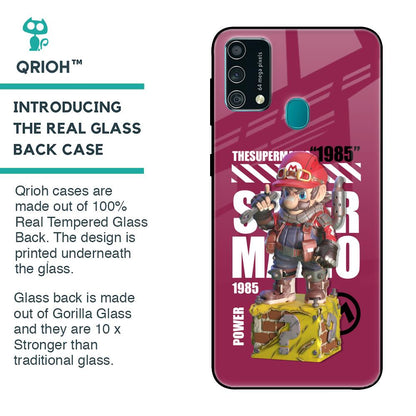 Gangster Hero Glass Case for Samsung Galaxy F41