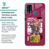 Gangster Hero Glass Case for Samsung Galaxy F41