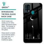 Catch the Moon Glass Case for Samsung Galaxy F41
