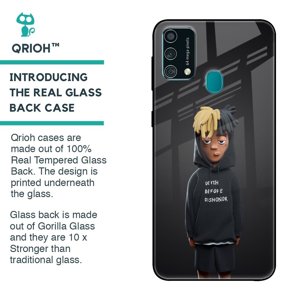 Dishonor Glass Case for Samsung Galaxy F41