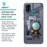 Space Travel Glass Case for Samsung Galaxy F41