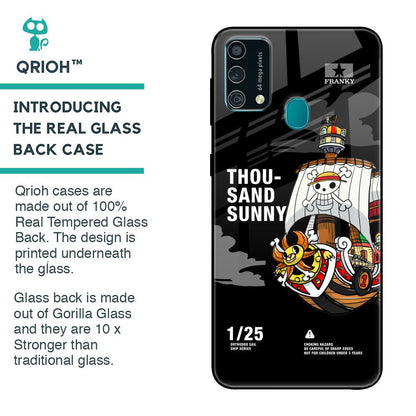 Thousand Sunny Glass Case for Samsung Galaxy F41