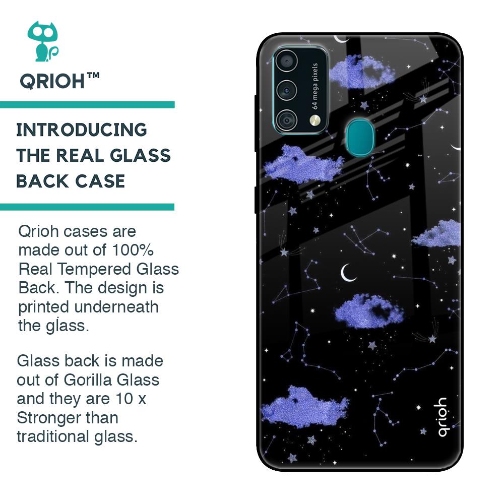 Constellations Glass Case for Samsung Galaxy F41