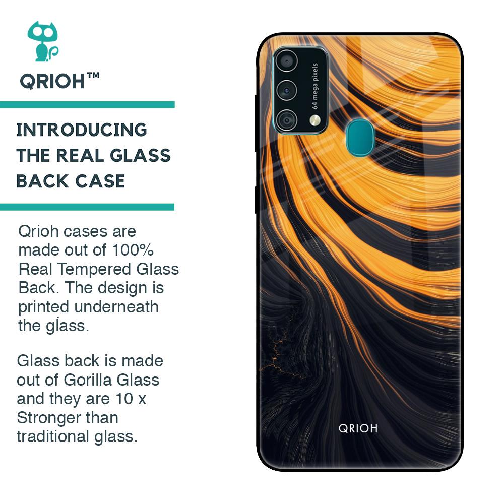 Sunshine Beam Glass Case for Samsung Galaxy F41