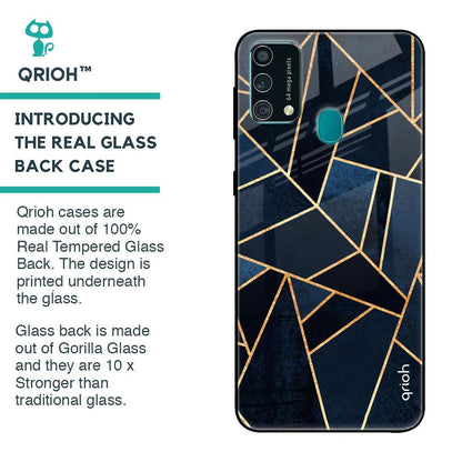 Abstract Tiles Glass case for Samsung Galaxy F41