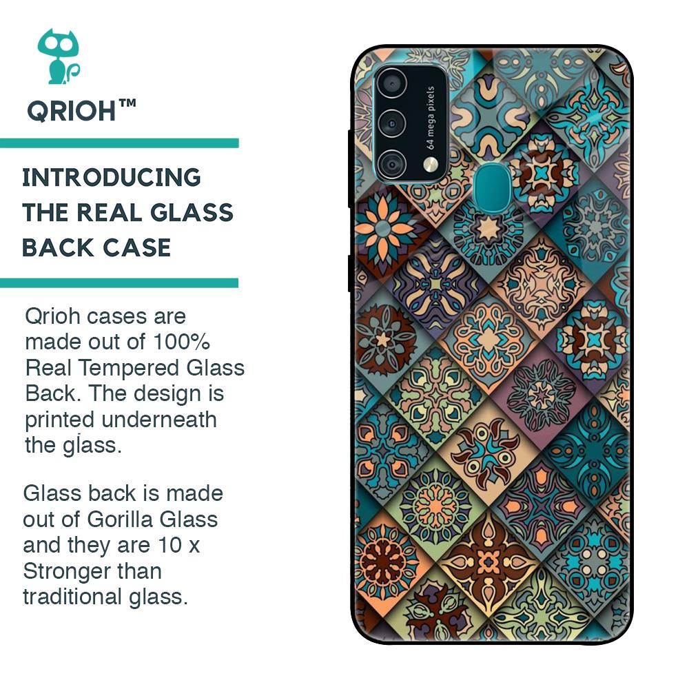 Retro Art Glass case for Samsung Galaxy F41