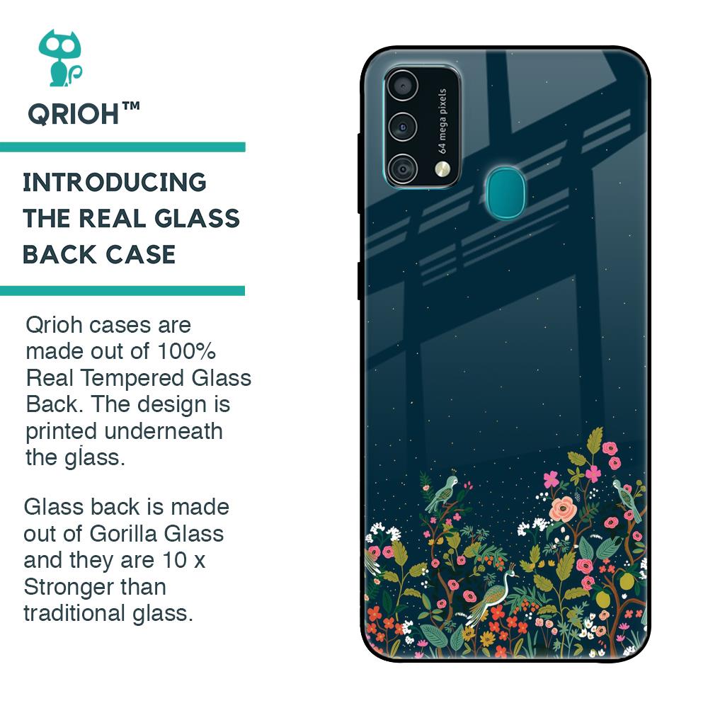 Small Garden Glass Case For Samsung Galaxy F41