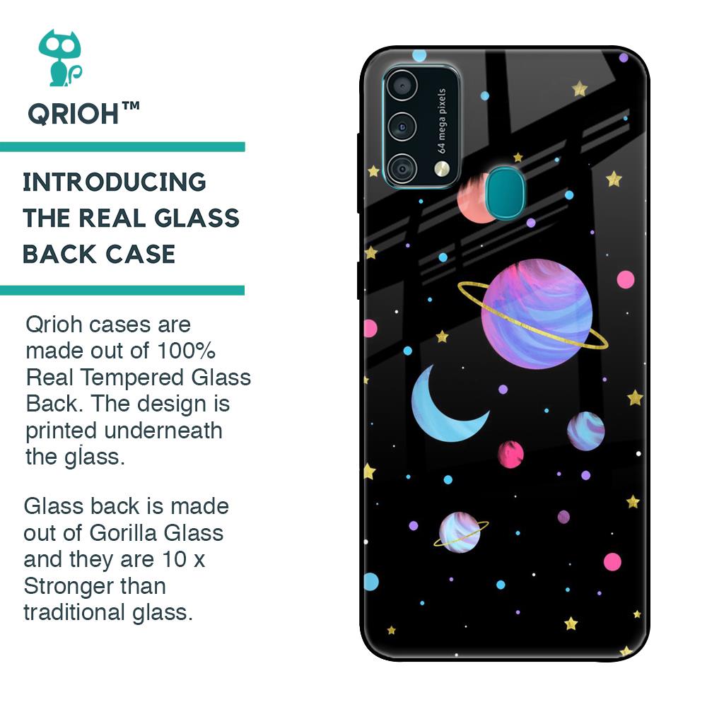 Planet Play Glass Case For Samsung Galaxy F41