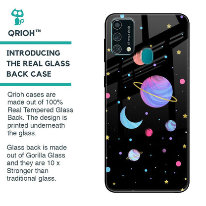 Planet Play Glass Case For Samsung Galaxy F41