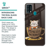 Tea With Kitty Glass Case For Samsung Galaxy F41