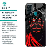 Lord Hanuman Glass Case For Samsung Galaxy F41