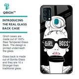 Girl Boss Glass Case For Samsung Galaxy F41