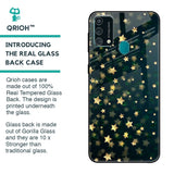 Dazzling Stars Glass Case For Samsung Galaxy F41