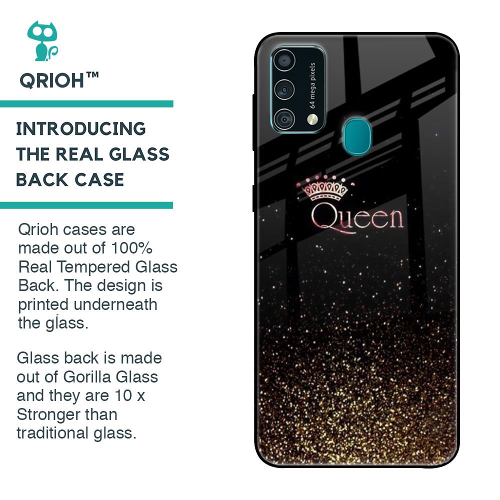 I Am The Queen Glass case for Samsung Galaxy F41