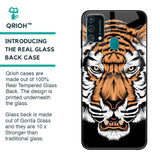 Angry Tiger Glass Case For Samsung Galaxy F41