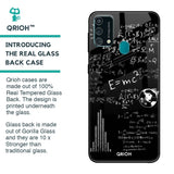 Funny Math Glass Case for Samsung Galaxy F41
