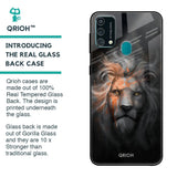 Devil Lion Glass Case for Samsung Galaxy F41
