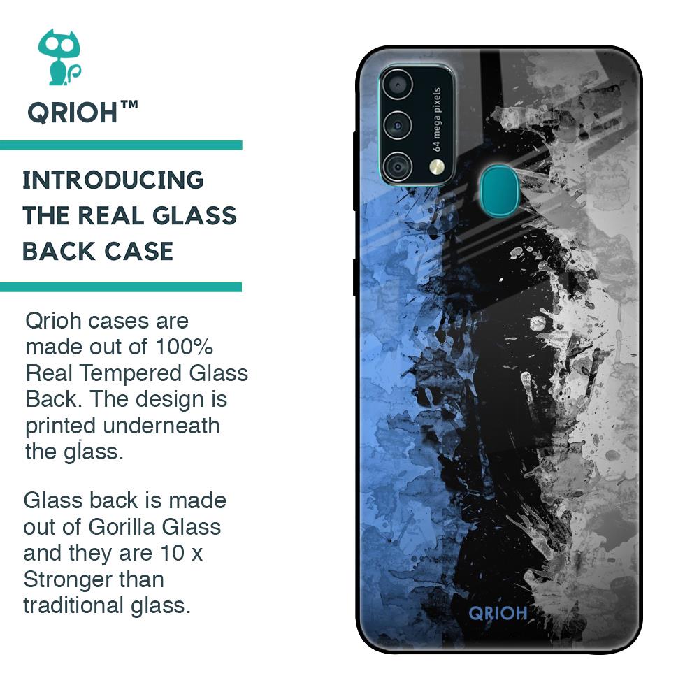 Dark Grunge Glass Case for Samsung Galaxy F41