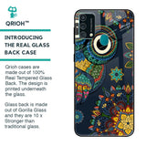 Owl Art Glass Case for Samsung Galaxy F41
