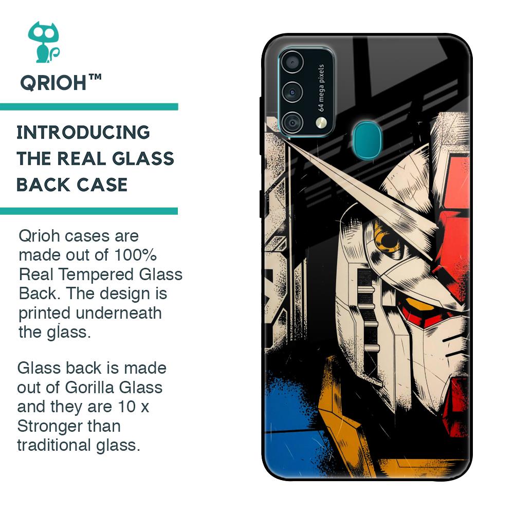 Transformer Art Glass Case for Samsung Galaxy F41