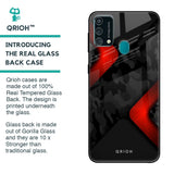 Modern Camo Abstract Glass Case for Samsung Galaxy F41