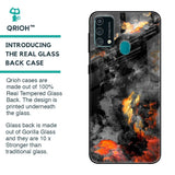 Lava Explode Glass Case for Samsung Galaxy F41