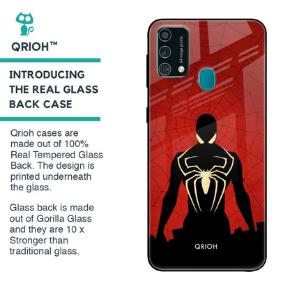 Mighty Superhero Glass case For Samsung Galaxy F41