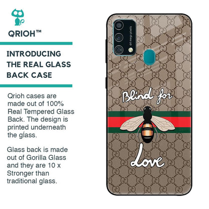Blind For Love Glass case for Samsung Galaxy F41