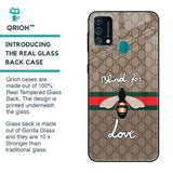 Blind For Love Glass case for Samsung Galaxy F41
