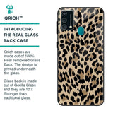 Leopard Seamless Glass Case For Samsung Galaxy F41