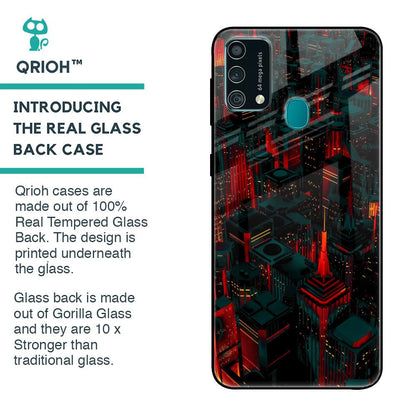 City Light Glass Case For Samsung Galaxy F41