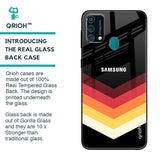 Abstract Arrow Pattern Glass Case For Samsung Galaxy F41